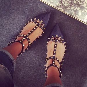 Valentino Garavani rockstud flats